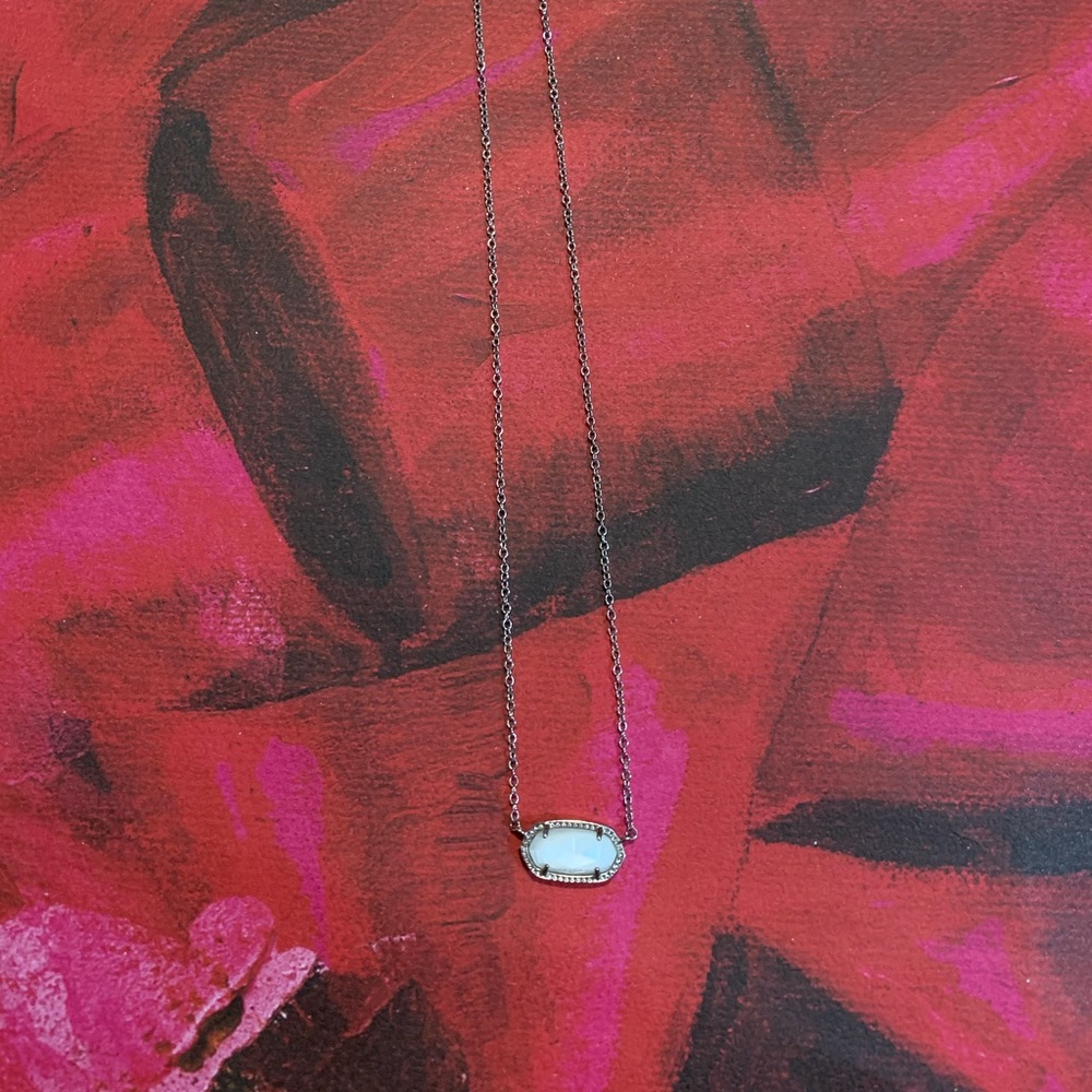 Silver Kendra Scott Elisa Necklace